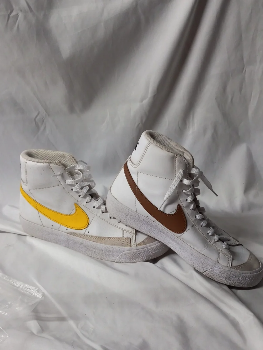 Nike white high